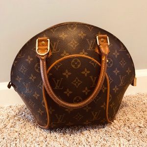 Louis Vuitton Ellipse Mm Seashell Satchel